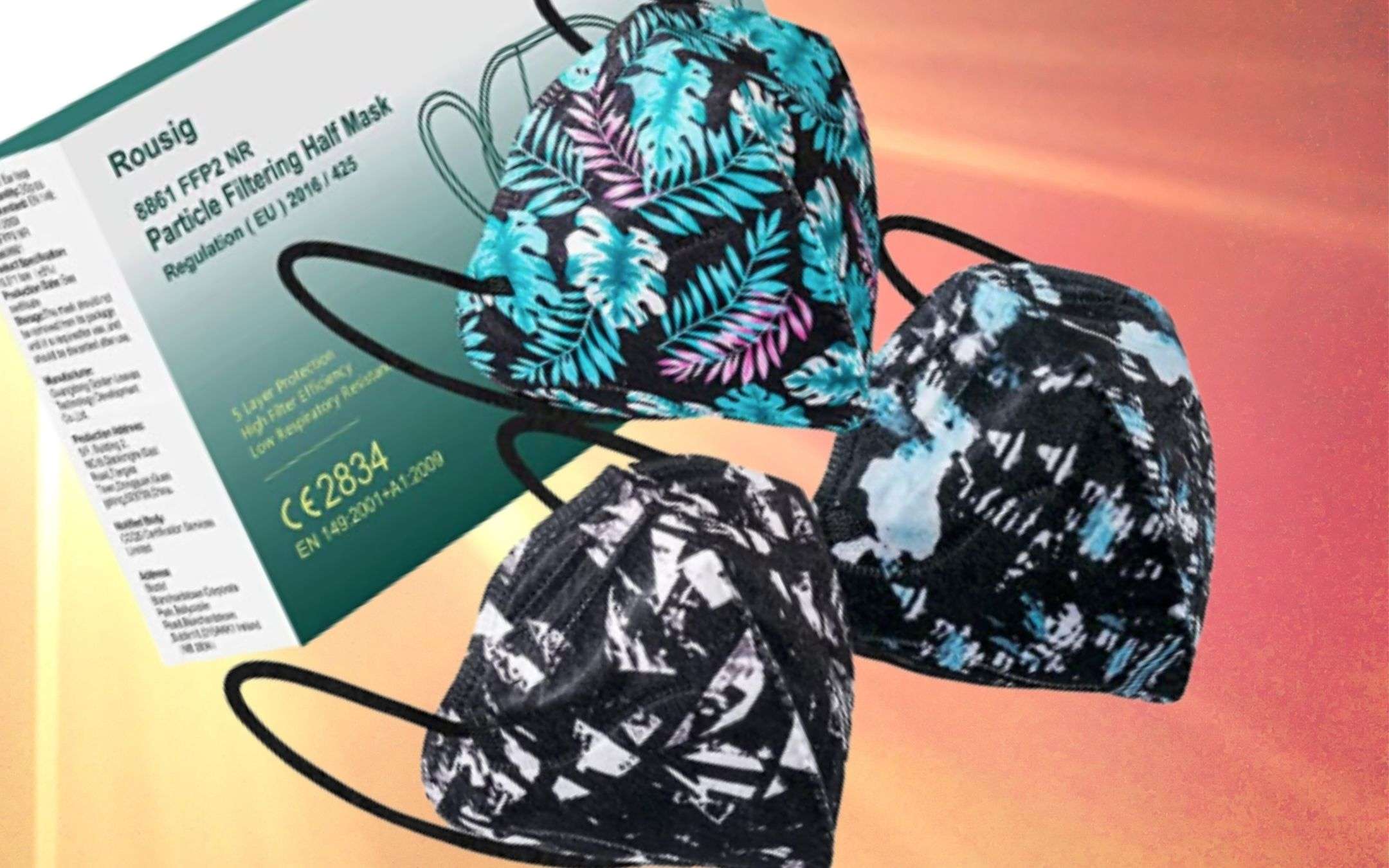 Mascherine FFP2 CE di design: 30 pezzi a 10€, sconto Amazon 50% Mascherine FFP2 CE di design: 30 pezzi a 10€, sconto Amazon 50%