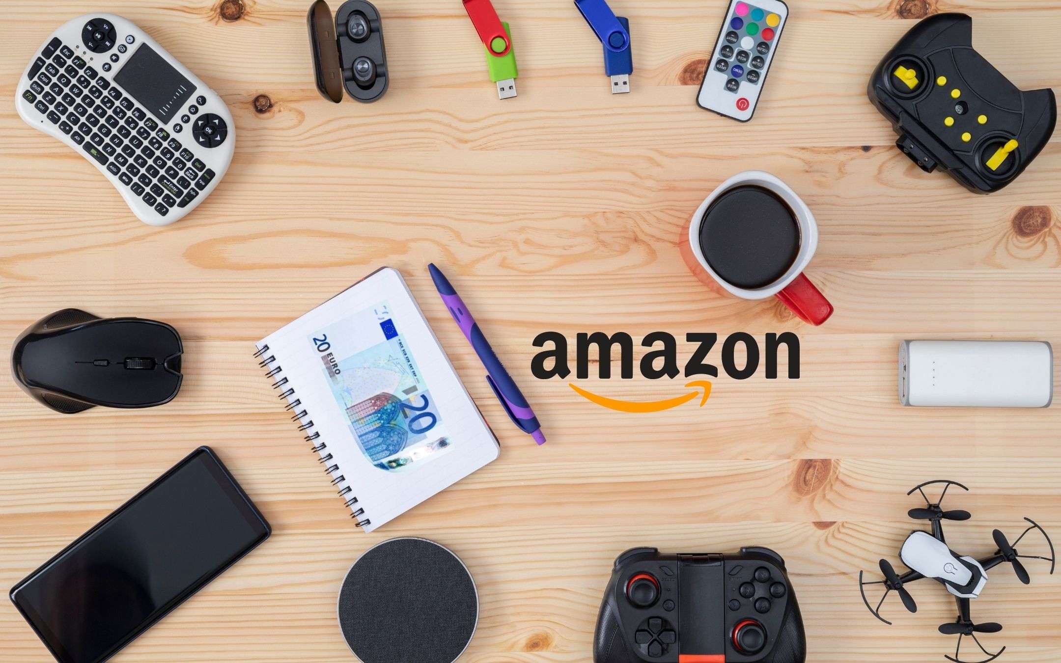 Amazon: 25 prodotti tech a meno di 20€ solo per poche ore