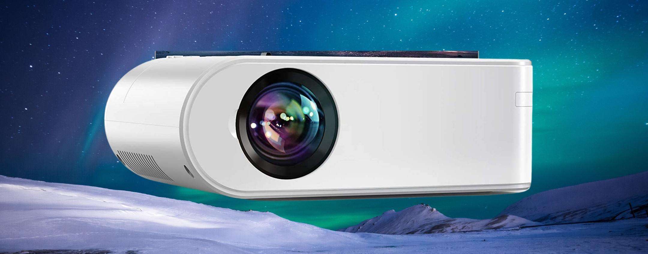 Proiettore FANTASTICO a meno di 100€: ti godi film e serie TV sempre Proiettore FANTASTICO a meno di 100€: ti godi film e serie TV sempre