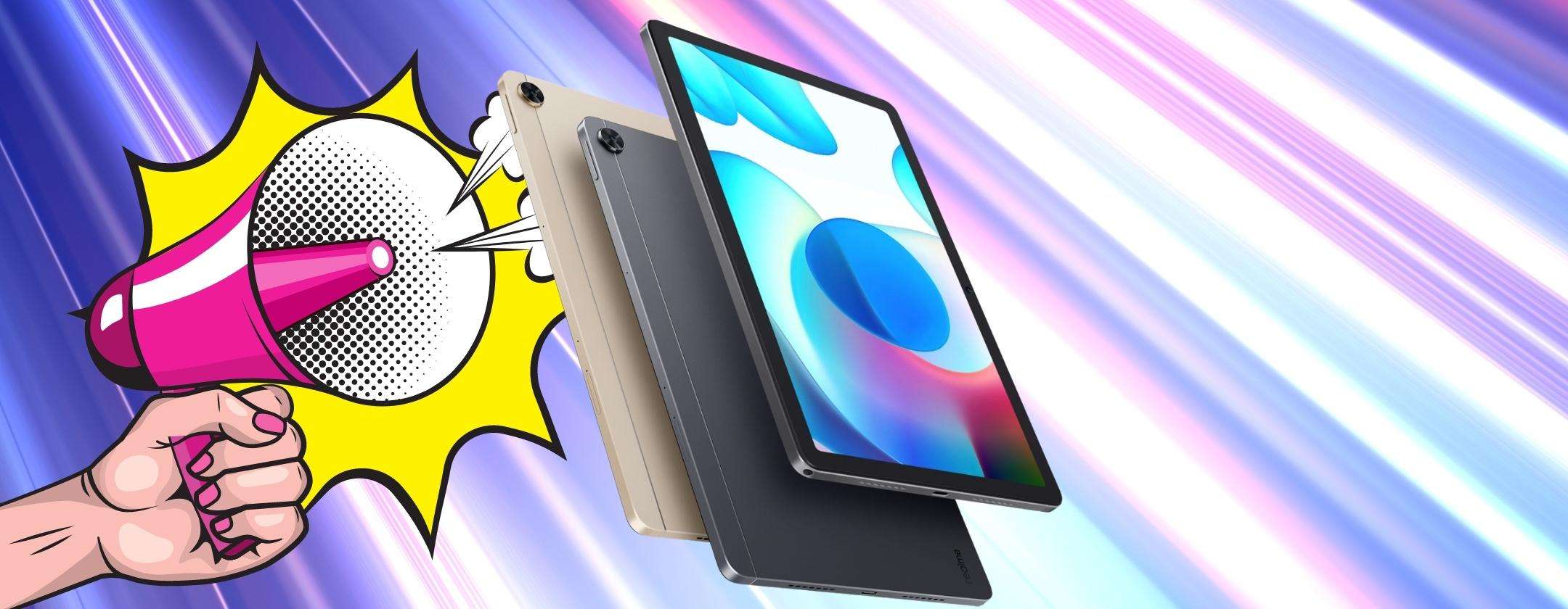 Realme Pad in regalo su eBay con il codice coupon segreto Realme Pad in regalo su eBay con il codice coupon segreto