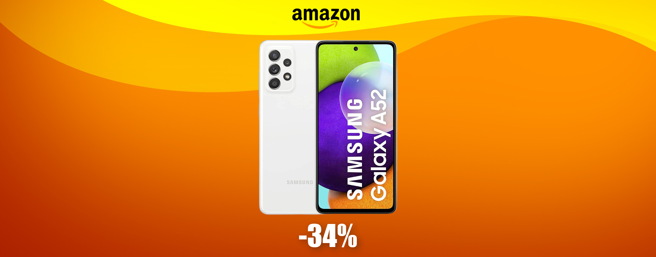 Samsung Galaxy A52: IRRINUNCIABILE ad un prezzo così basso (-131€) Samsung Galaxy A52: IRRINUNCIABILE ad un prezzo così basso (-131€)