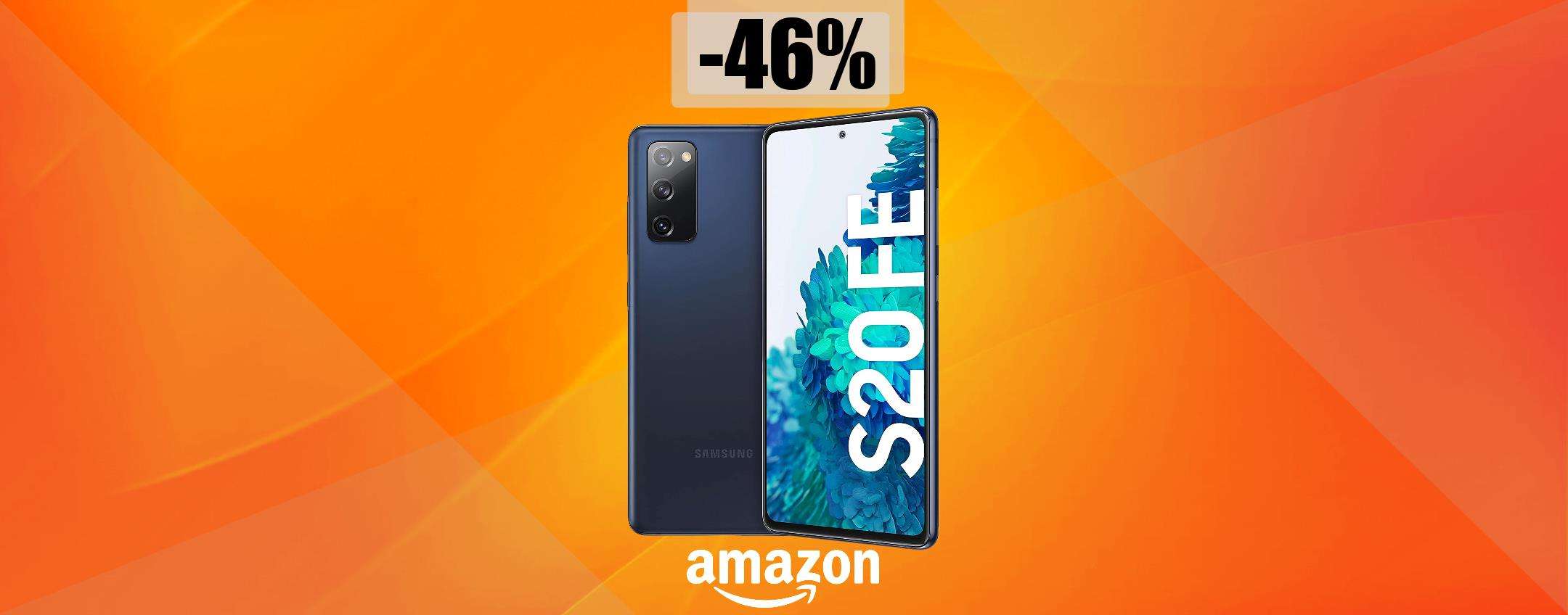 Samsung Galaxy S20 FE: lo SCONTO imperdibile è su Amazon (-310€) Samsung Galaxy S20 FE: lo SCONTO imperdibile è su Amazon (-310€)