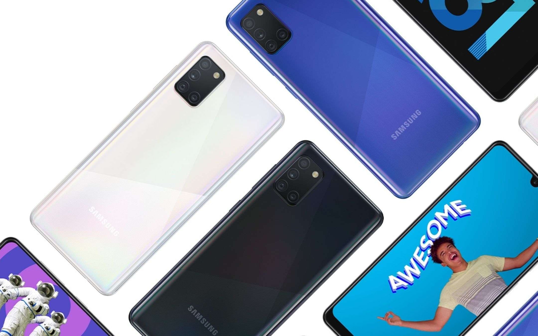 Samsung Galaxy A31 si aggiorna alle patch di marzo: le novità