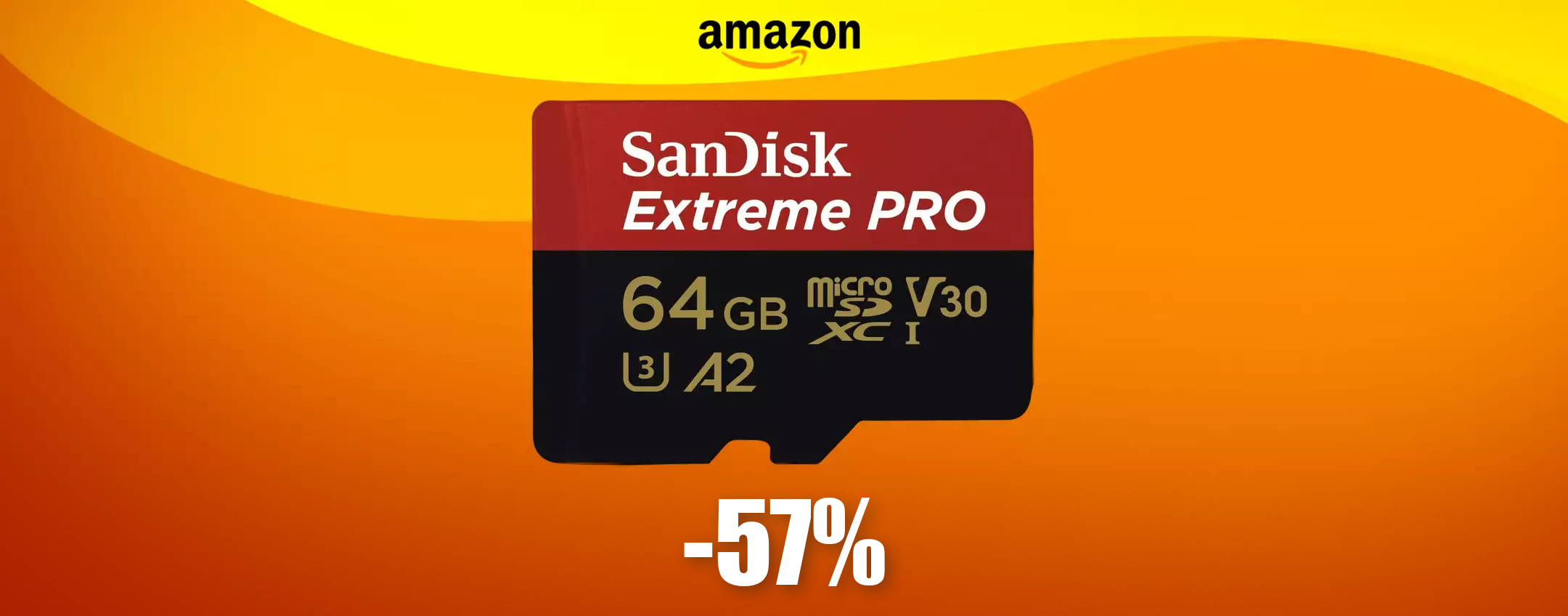 MicroSD SanDisk 64GB: un vero FULMINE, tua con appena 17€ (-57%) MicroSD SanDisk 64GB: un vero FULMINE, tua con appena 17€ (-57%)