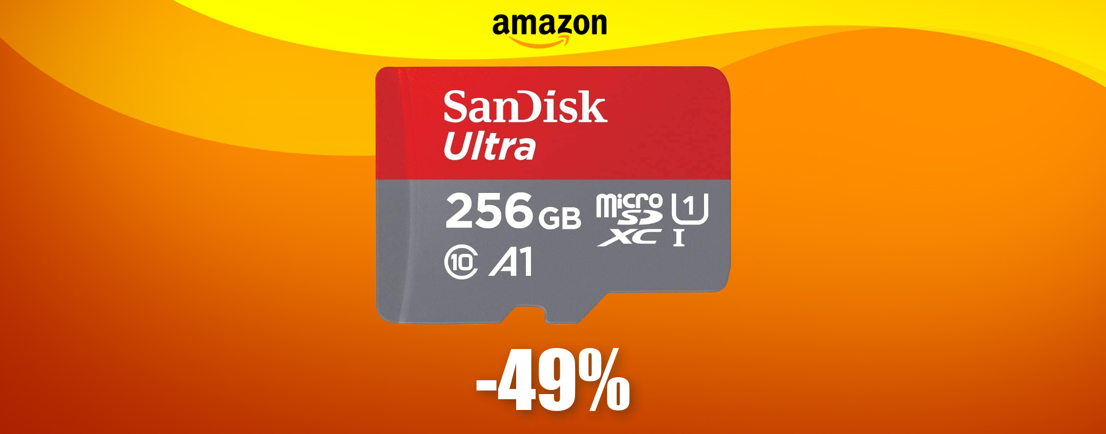 MicroSD SanDisk 256GB praticamente a METÀ PREZZO: bastano 31€