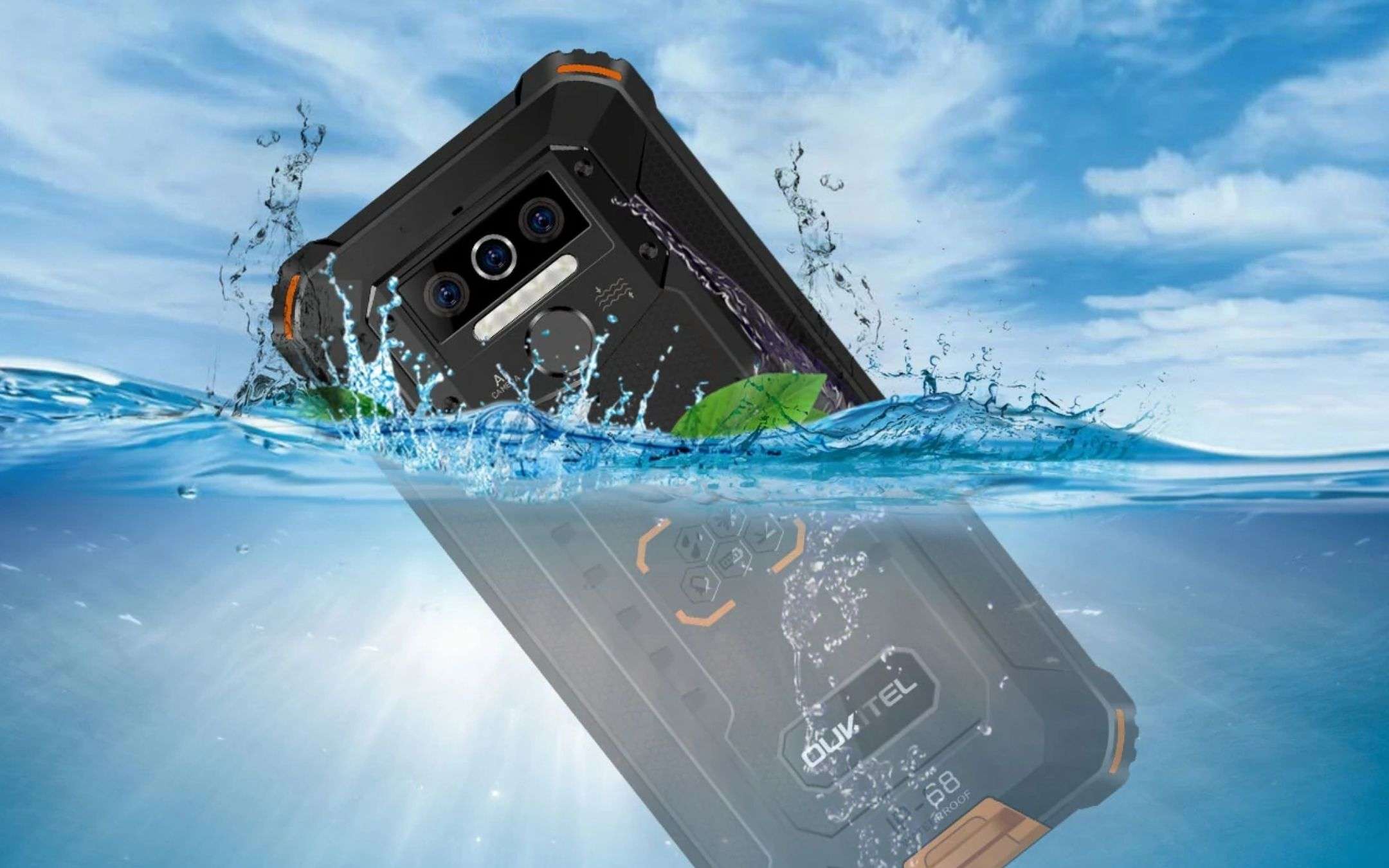 Smartphone rugged ultra resistente con batteria INFINITA a prezzo WOW Smartphone rugged ultra resistente con batteria INFINITA a prezzo WOW