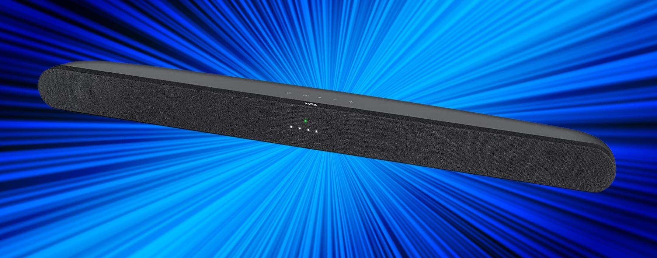 Soundbar 120W che svolta l'audio della TV: economica al punto giusto Soundbar 120W che svolta l'audio della TV: economica al punto giusto