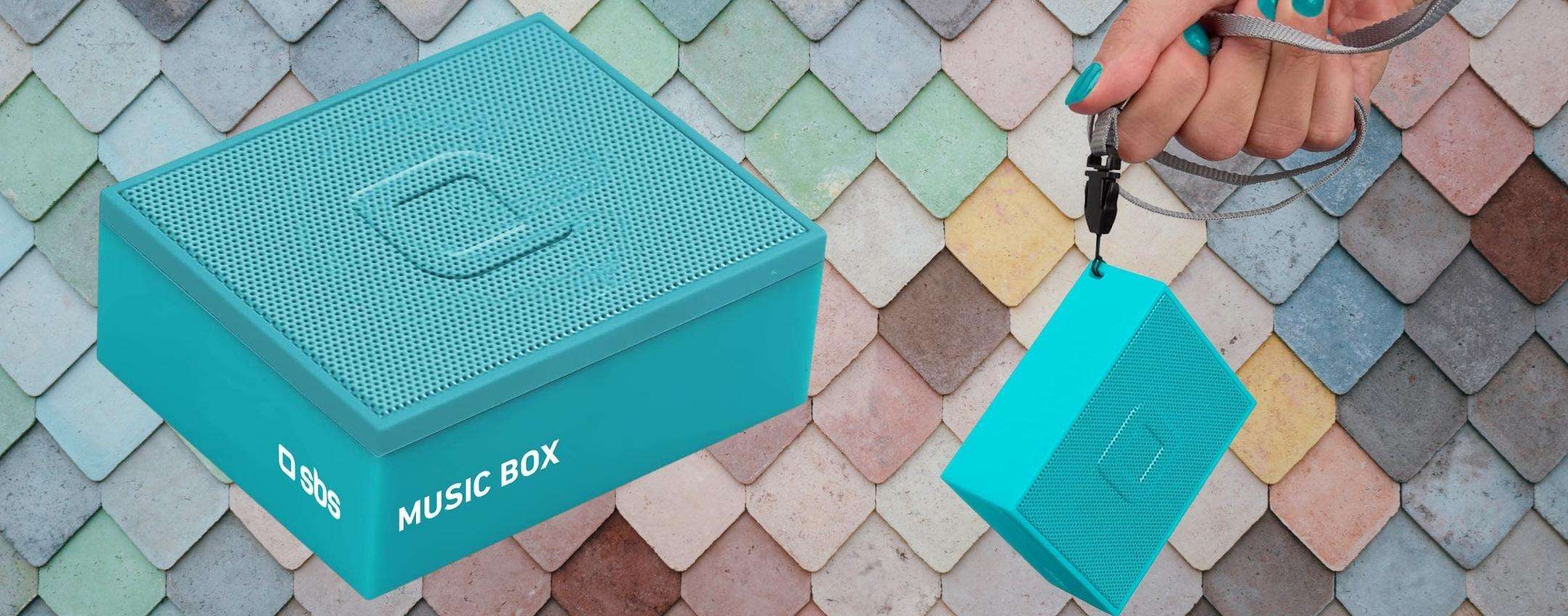 Lo speaker che ti porti a spasso: piccolo, compatto e POTENTE (14€) Lo speaker che ti porti a spasso: piccolo, compatto e POTENTE (14€)