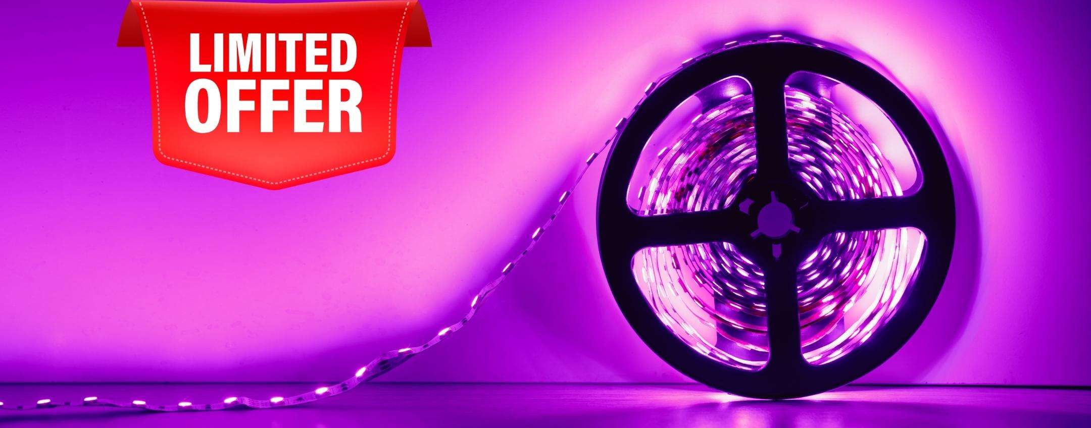 FUORI TUTTO Amazon: la striscia LED da 10 metri la paghi 14€ FUORI TUTTO Amazon: la striscia LED da 10 metri la paghi 14€