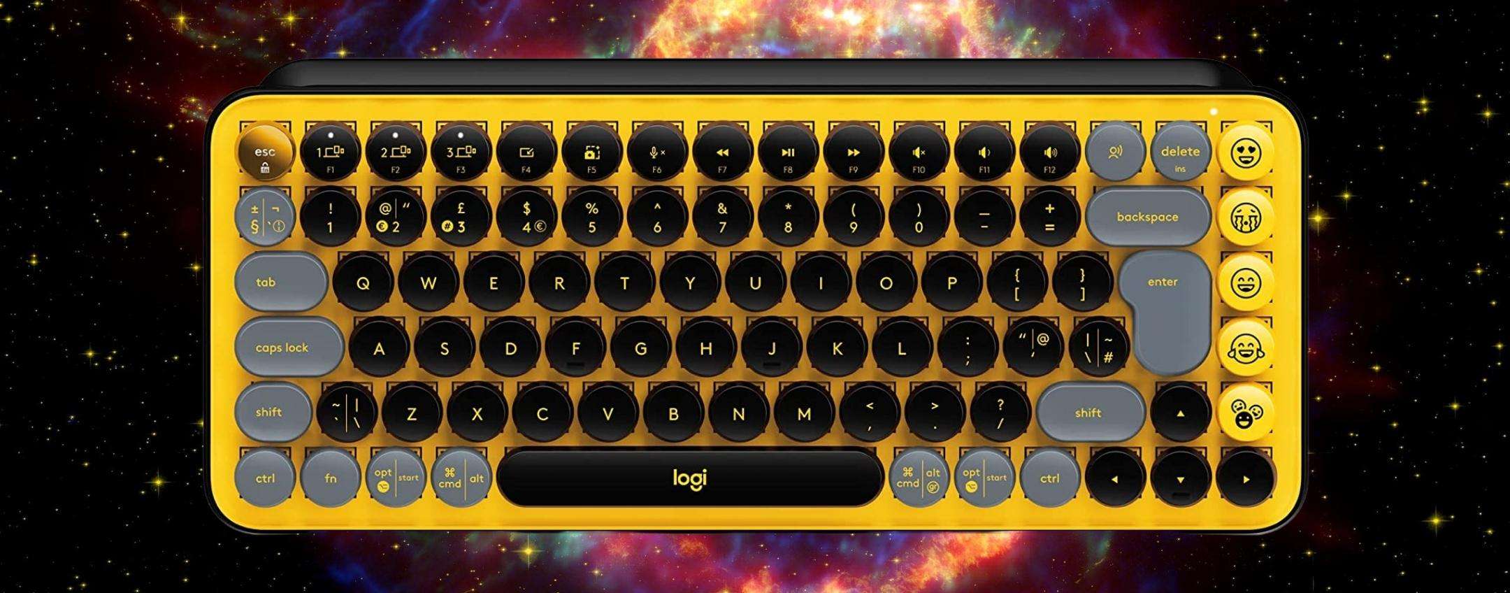 Logitech POP Keys: il doppio sconto su questa tastiera è UNICO Logitech POP Keys: il doppio sconto su questa tastiera è UNICO