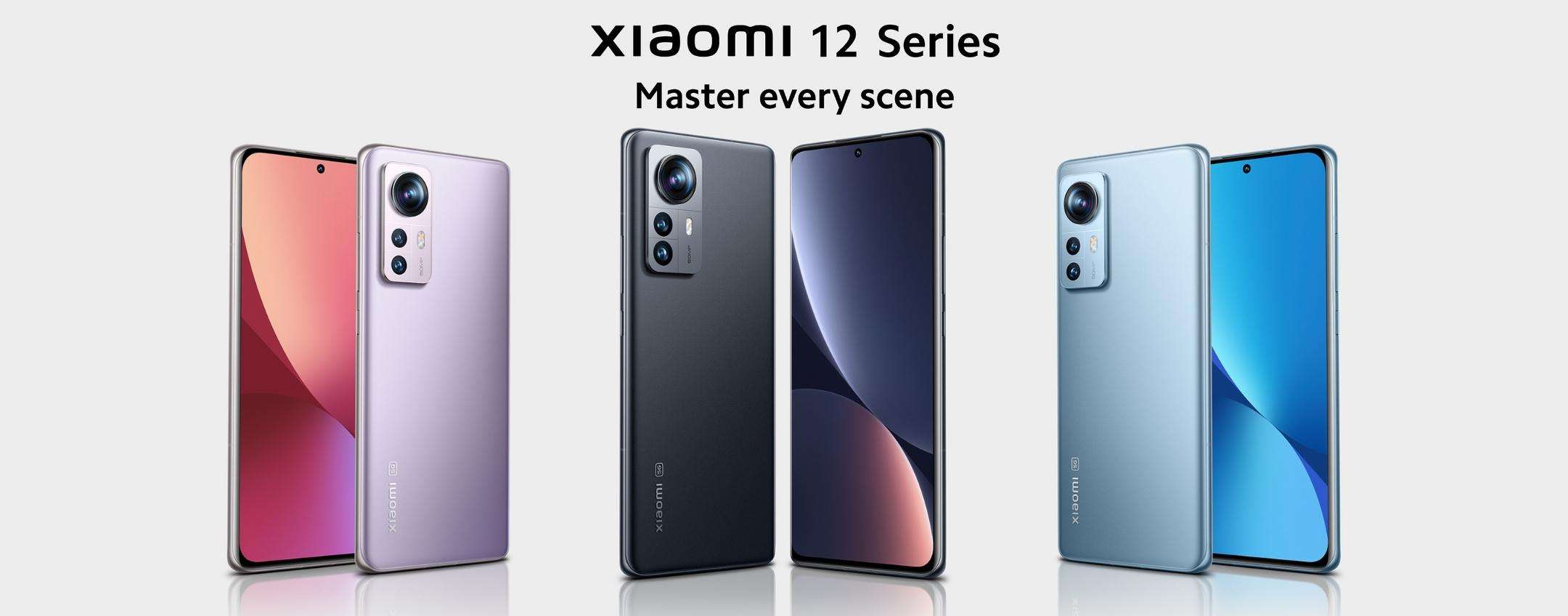 Xiaomi 12, 12 Pro e 12X: i nuovi top di gamma già in sconto