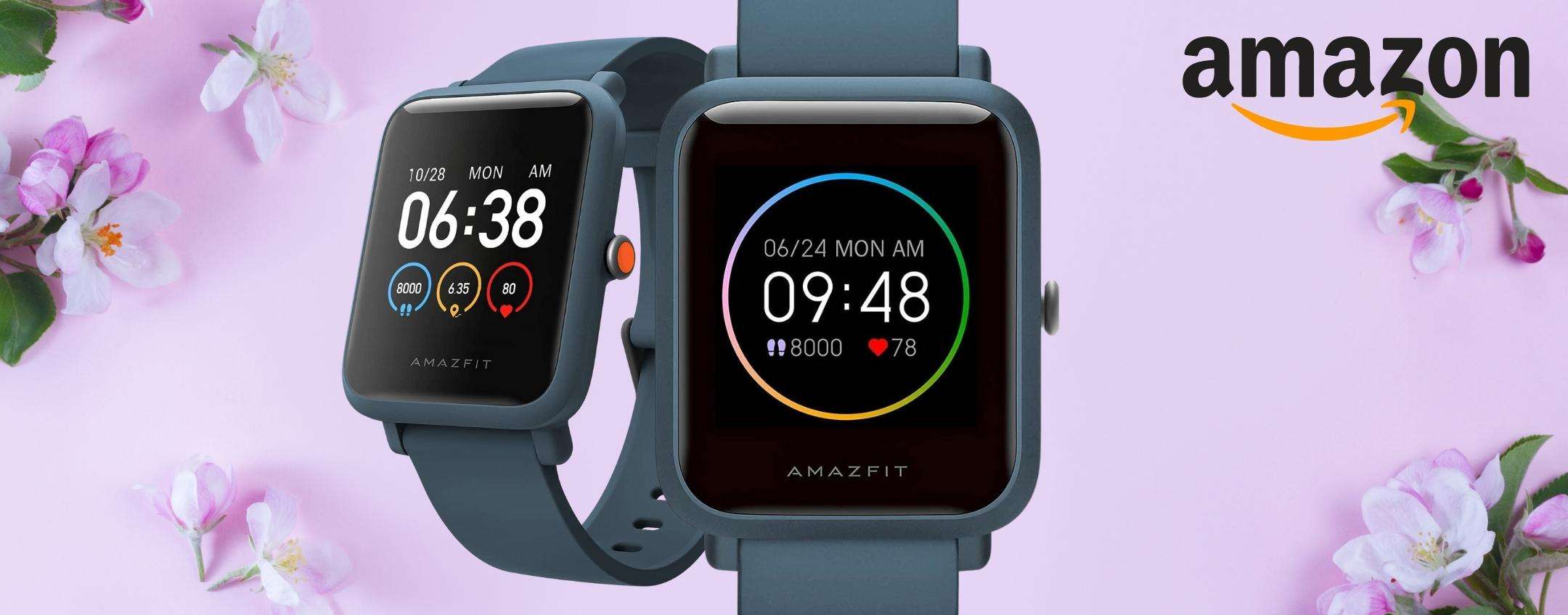 Amazfit Bip S Lite costa così poco: 30 giorni di batteria e display UNICO