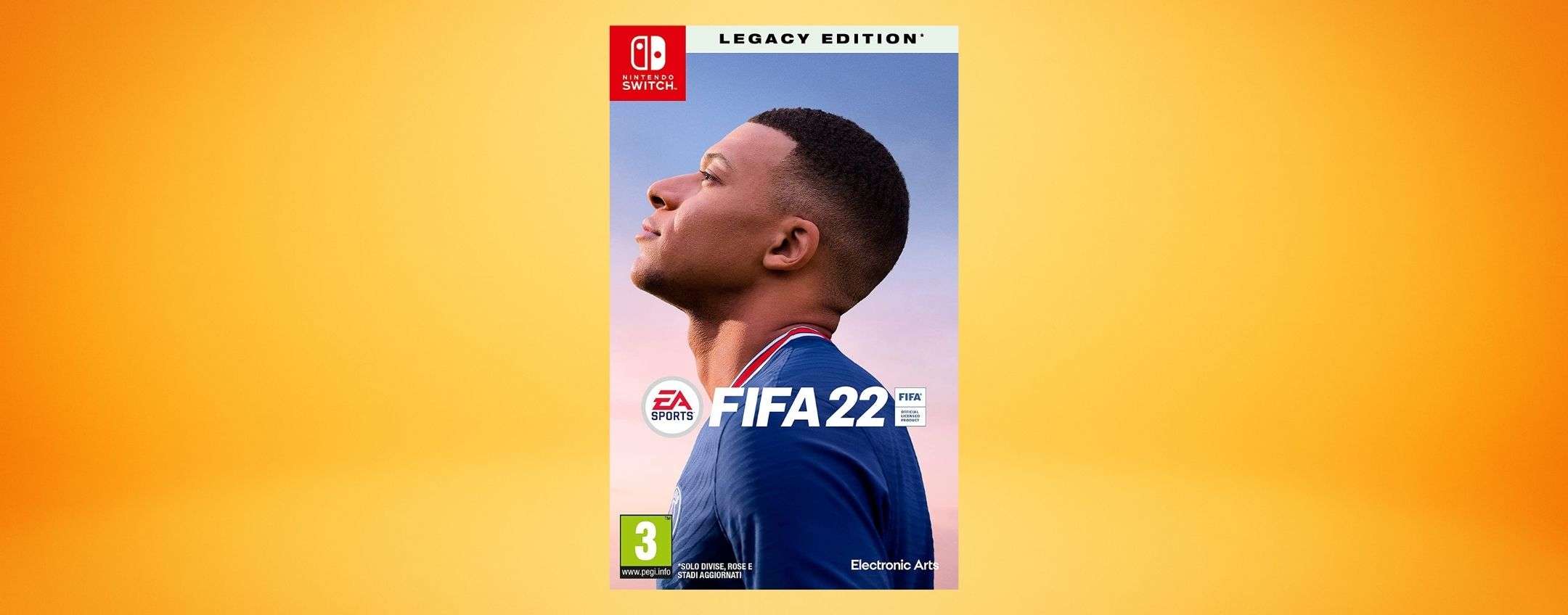 FIFA 22 per Switch: che OFFERTA! È il prezzo più basso di sempre FIFA 22 per Switch: che OFFERTA! È il prezzo più basso di sempre