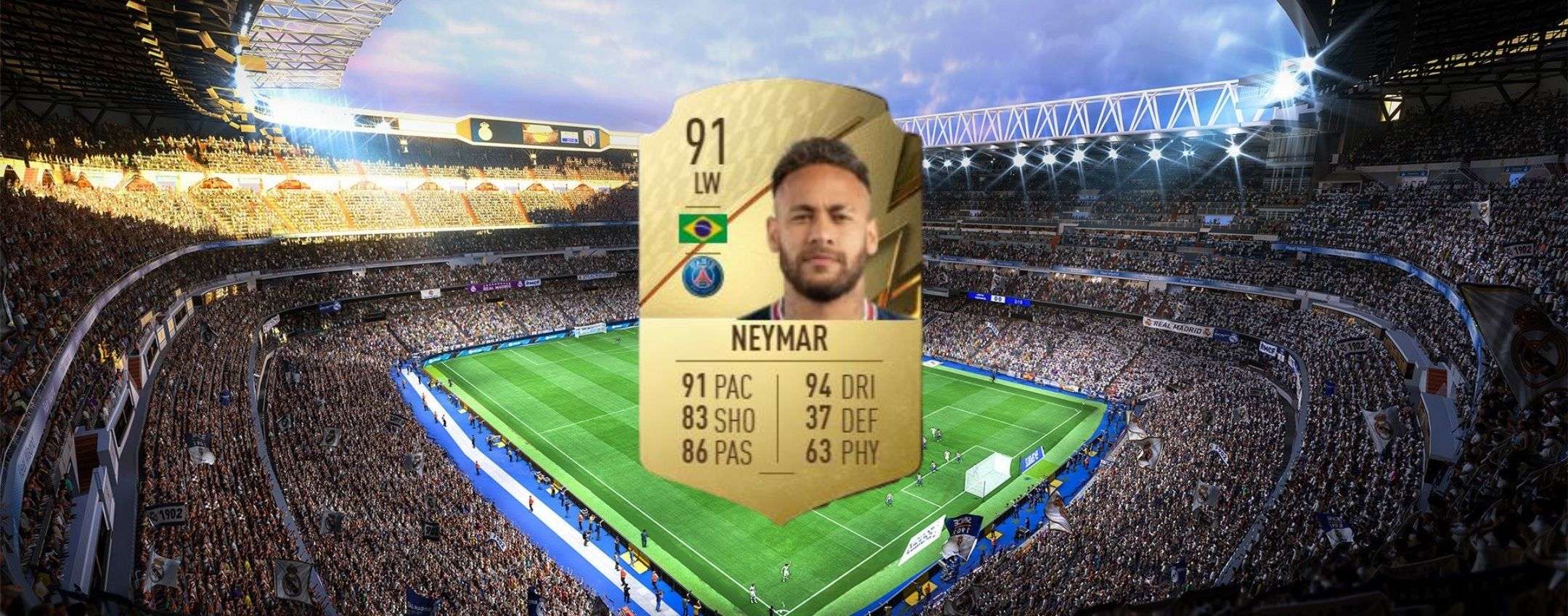 FIFA 22, il nuovo pacchetto gratis di Prime Gaming ti presta Neymar FIFA 22, il nuovo pacchetto gratis di Prime Gaming ti presta Neymar