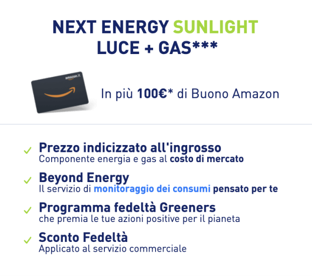 Sorgenia Buono Amazon