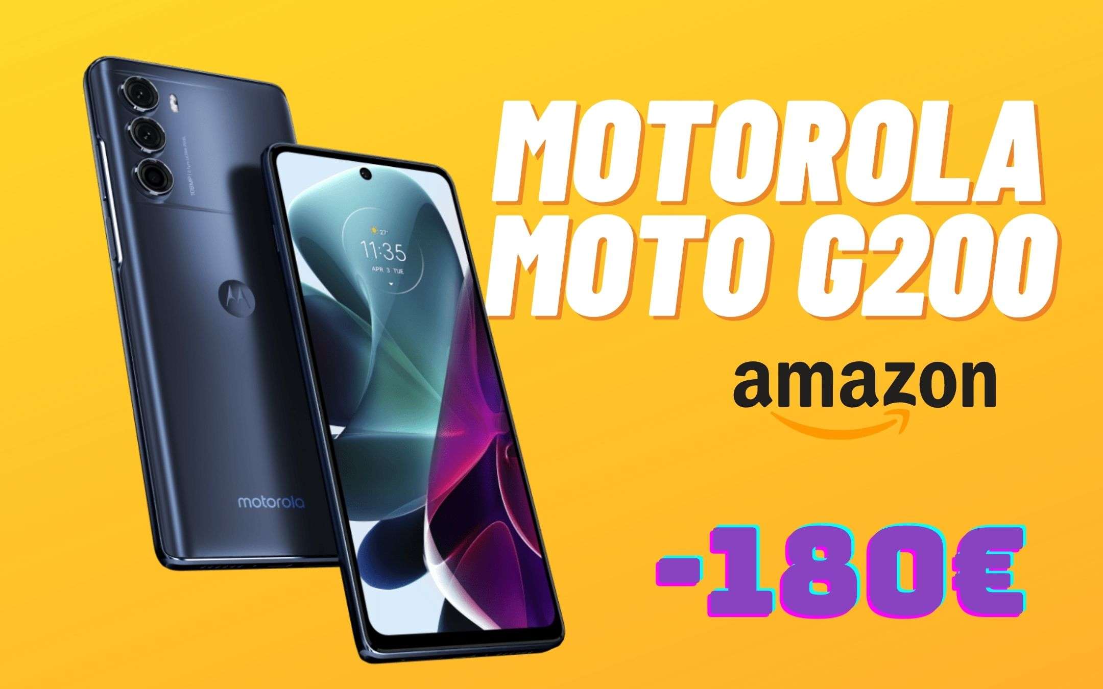 Motorola Moto G200: il SUPER top di gamma è scontato di 180€ Motorola Moto G200: il SUPER top di gamma è scontato di 180€