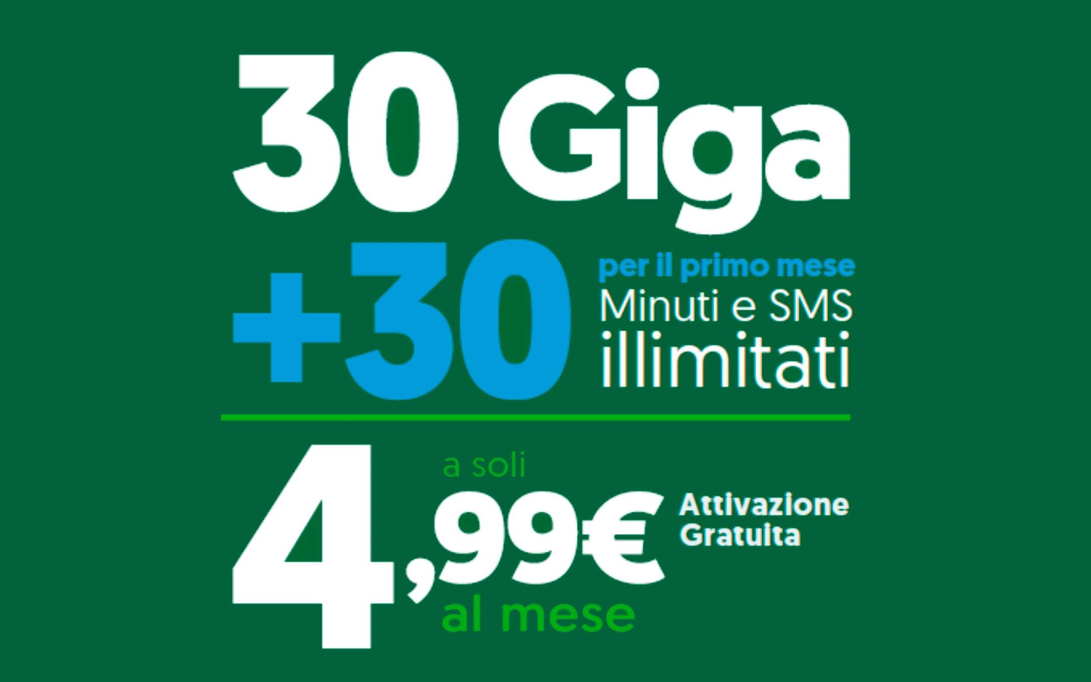 Very: Promo a 4,99€, ora anche ONLINE con 60GB