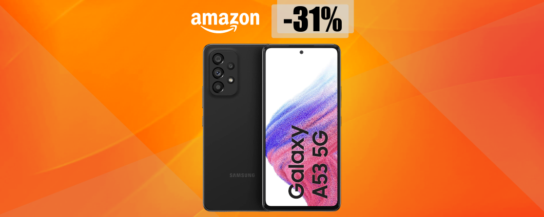 Samsung Galaxy A53 5G is already there at a solid discount on Amazon (-145 €)