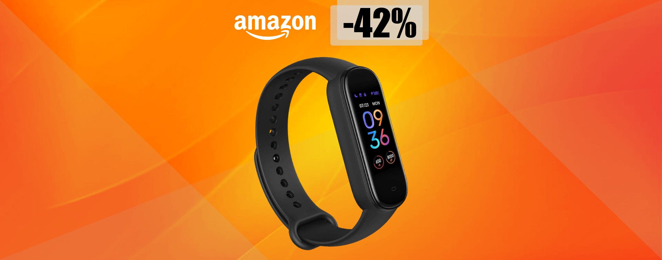 Amazfit Band 5 torna in SUPER SCONTO su Amazon: imperdibile a 24€