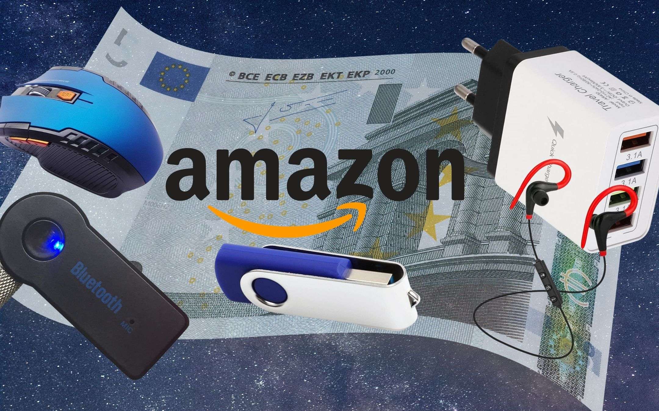 Amazon, gli IRRESISTIBILI tech: 10 sfizi utili a meno di 5€ Amazon, gli IRRESISTIBILI tech: 10 sfizi utili a meno di 5€