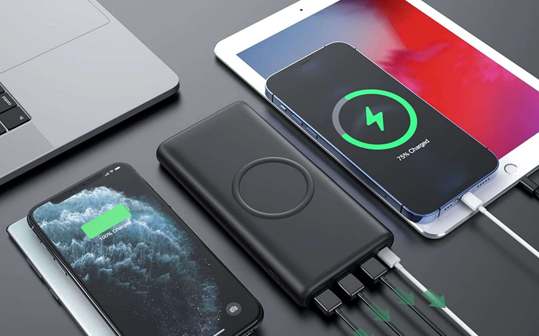 Appena 27€ per questo powerbank da 33800mAh con autonomia INFINITA Appena 27€ per questo powerbank da 33800mAh con autonomia INFINITA