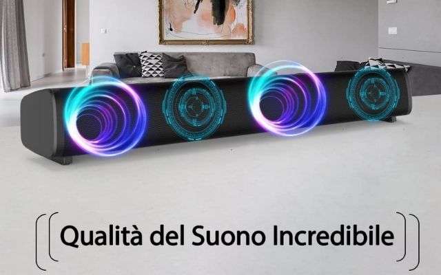 soundbar 3d offerta amazon