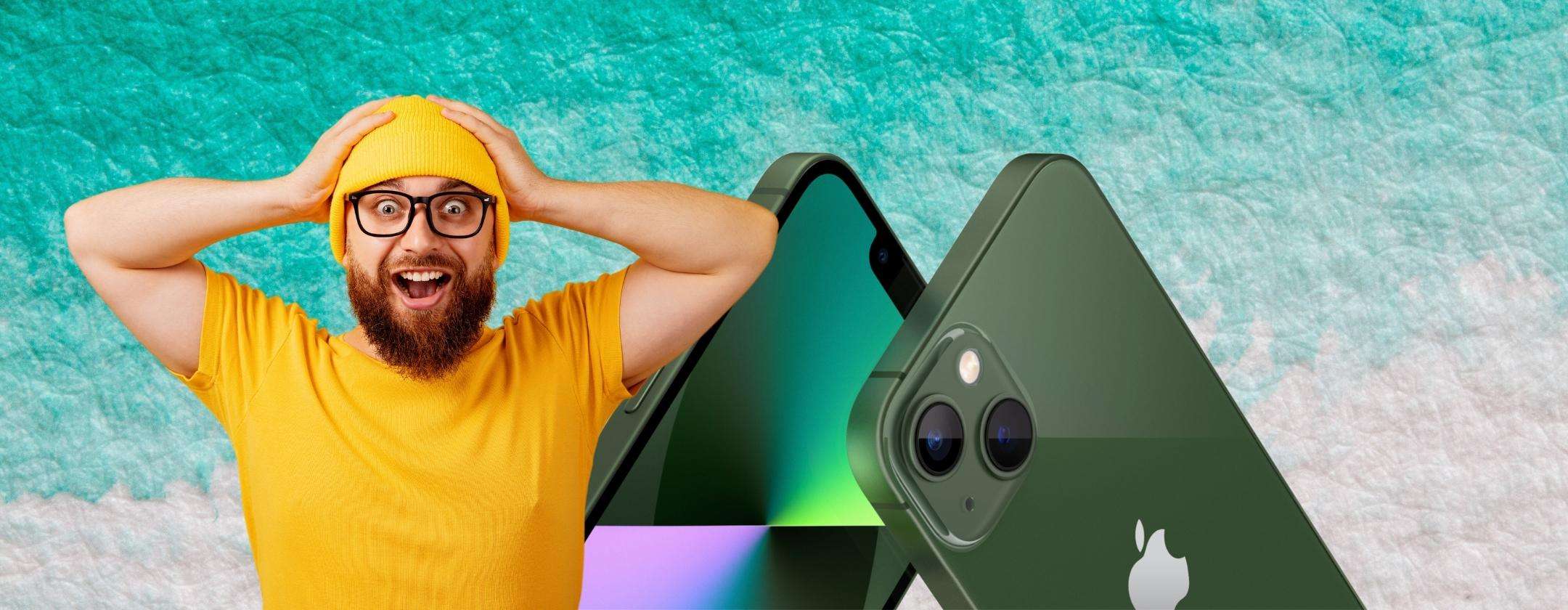 Apple iPhone 13 al minimo storico nella sua nuova colorazione verde Apple iPhone 13 al minimo storico nella sua nuova colorazione verde