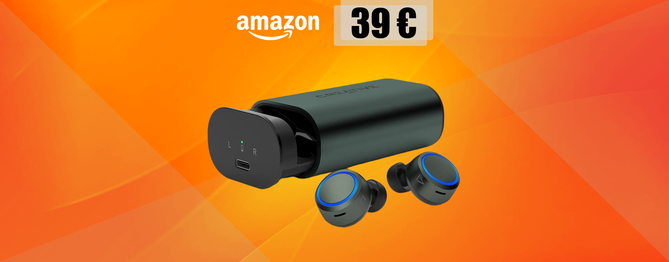 Auricolari IMPERMEABILI, durano 40 ore e suonano da paura: tuoi a 39€ Auricolari IMPERMEABILI, durano 40 ore e suonano da paura: tuoi a 39€
