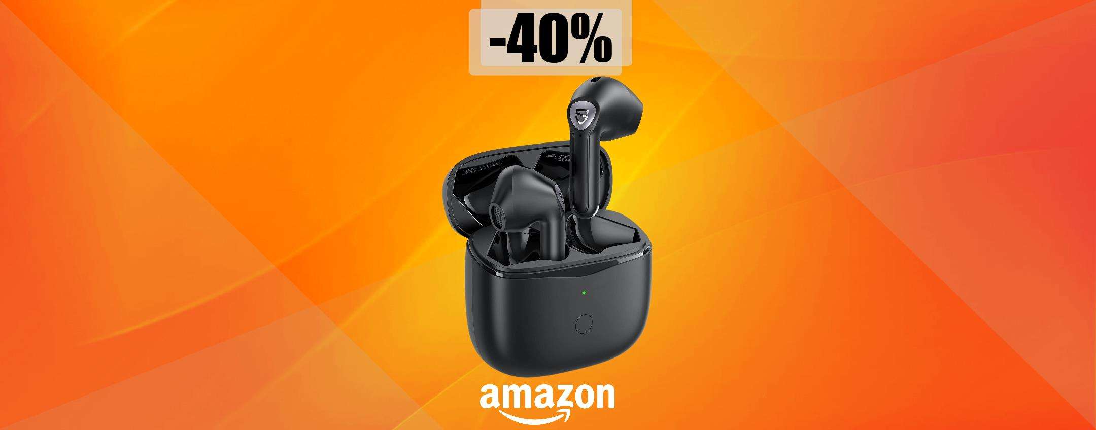 Auricolari con 4 microfoni e durata infinita: SUPER SCONTO (41€) Auricolari con 4 microfoni e durata infinita: SUPER SCONTO (41€)
