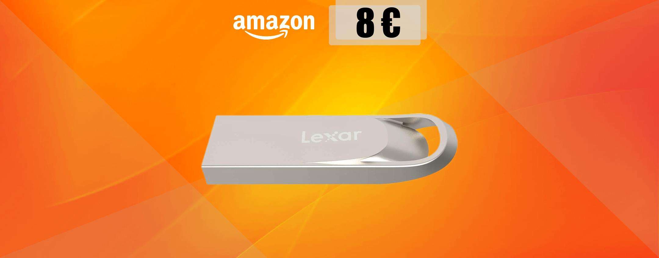 Chiavetta USB 64GB: resistente, veloce ed a prezzo INCREDIBILE (8€) Chiavetta USB 64GB: resistente, veloce ed a prezzo INCREDIBILE (8€)