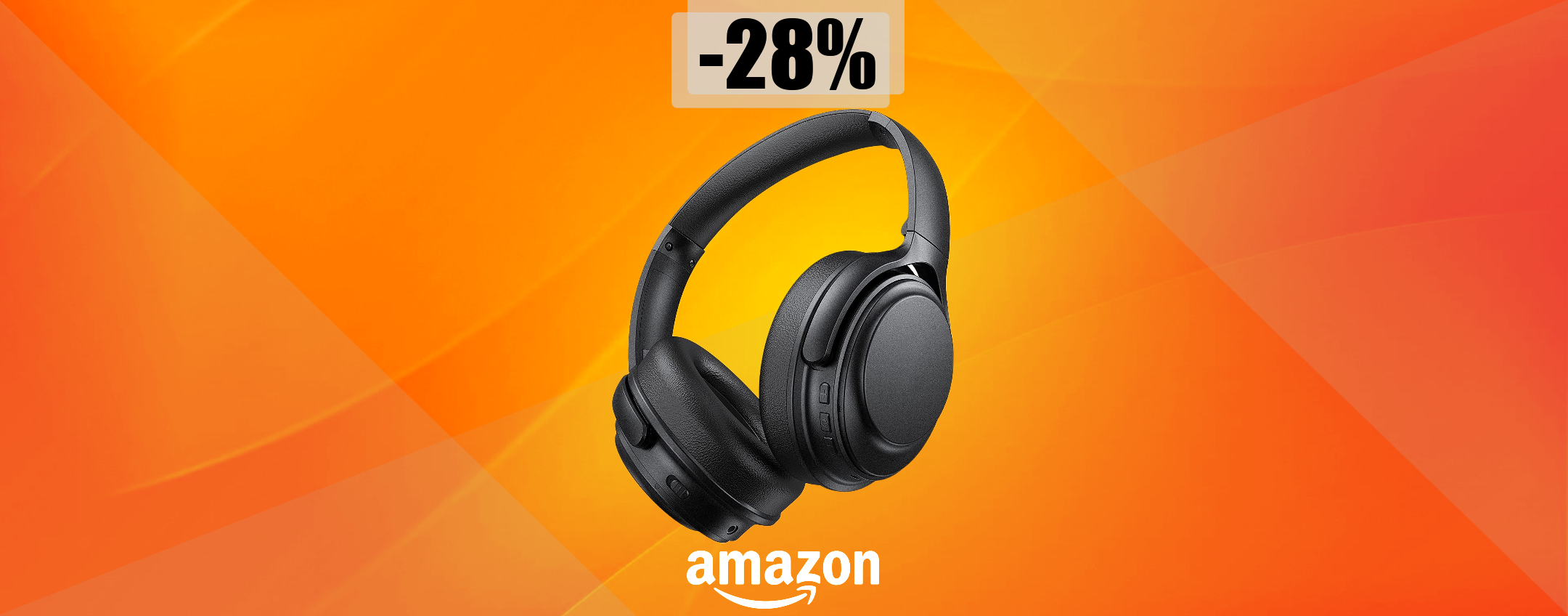 Cuffie PAZZESCHE: durano 40 ore e cancellano il rumore: tue con 35€ Cuffie PAZZESCHE: durano 40 ore e cancellano il rumore: tue con 35€