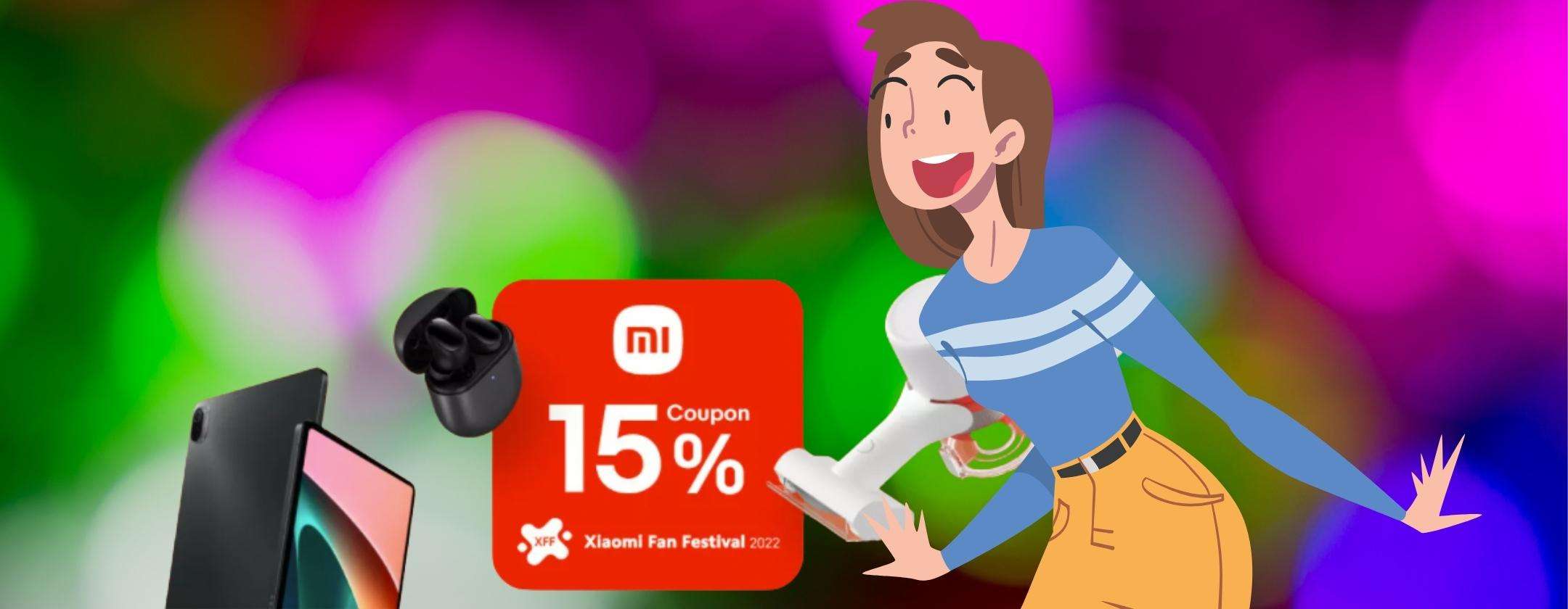 eBay a tutto coupon: 15% di sconto su tantissimi prodotti Xiaomi eBay a tutto coupon: 15% di sconto su tantissimi prodotti Xiaomi