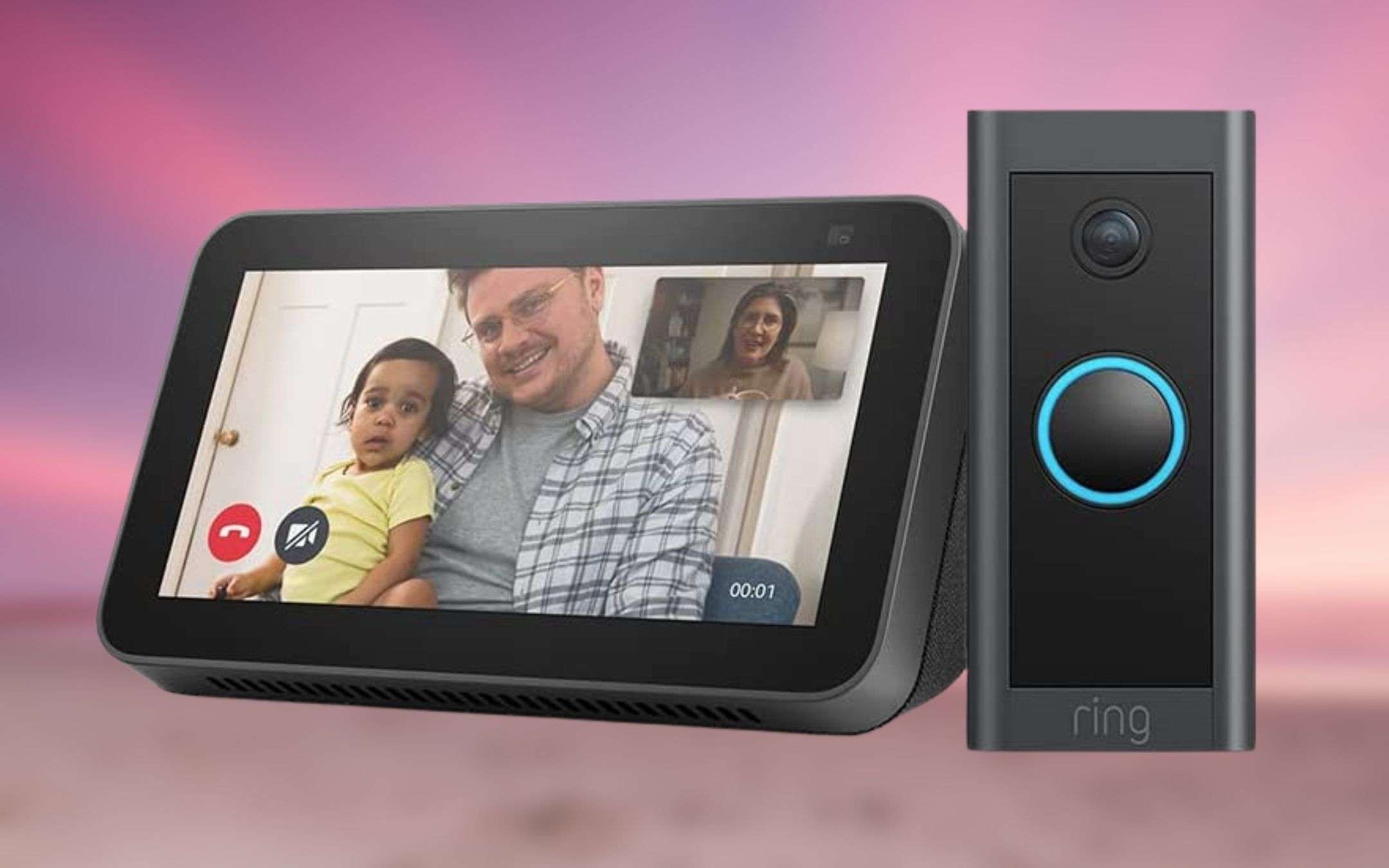 Echo Show 5 2021 + Videocitofono smart a 59€: combo PAZZESCA (-58%) Echo Show 5 2021 + Videocitofono smart a 59€: combo PAZZESCA (-58%)
