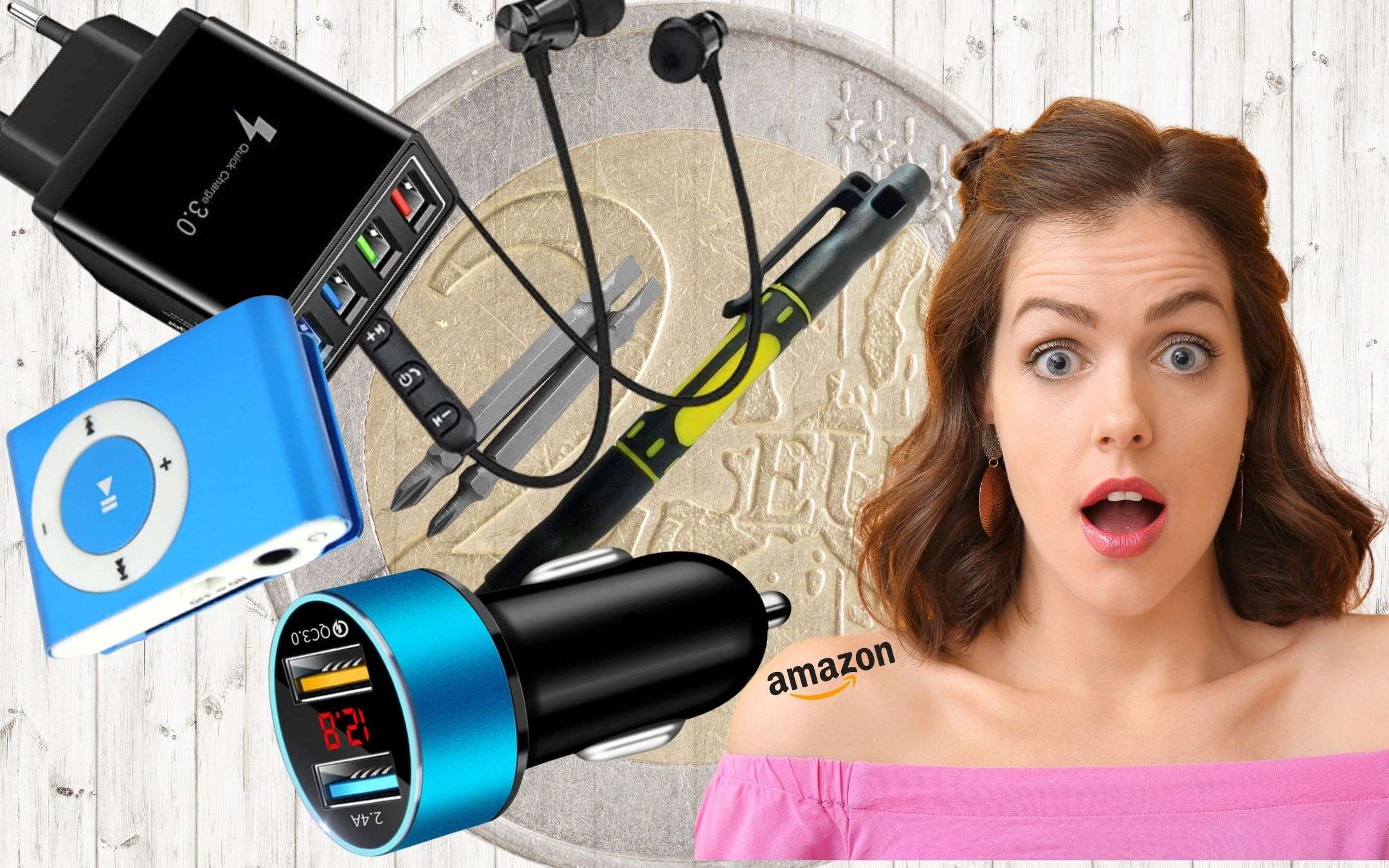 Amazon, shopping quasi GRATIS: 5 gadget a meno di 2€, spediti gratis Amazon, shopping quasi GRATIS: 5 gadget a meno di 2€, spediti gratis