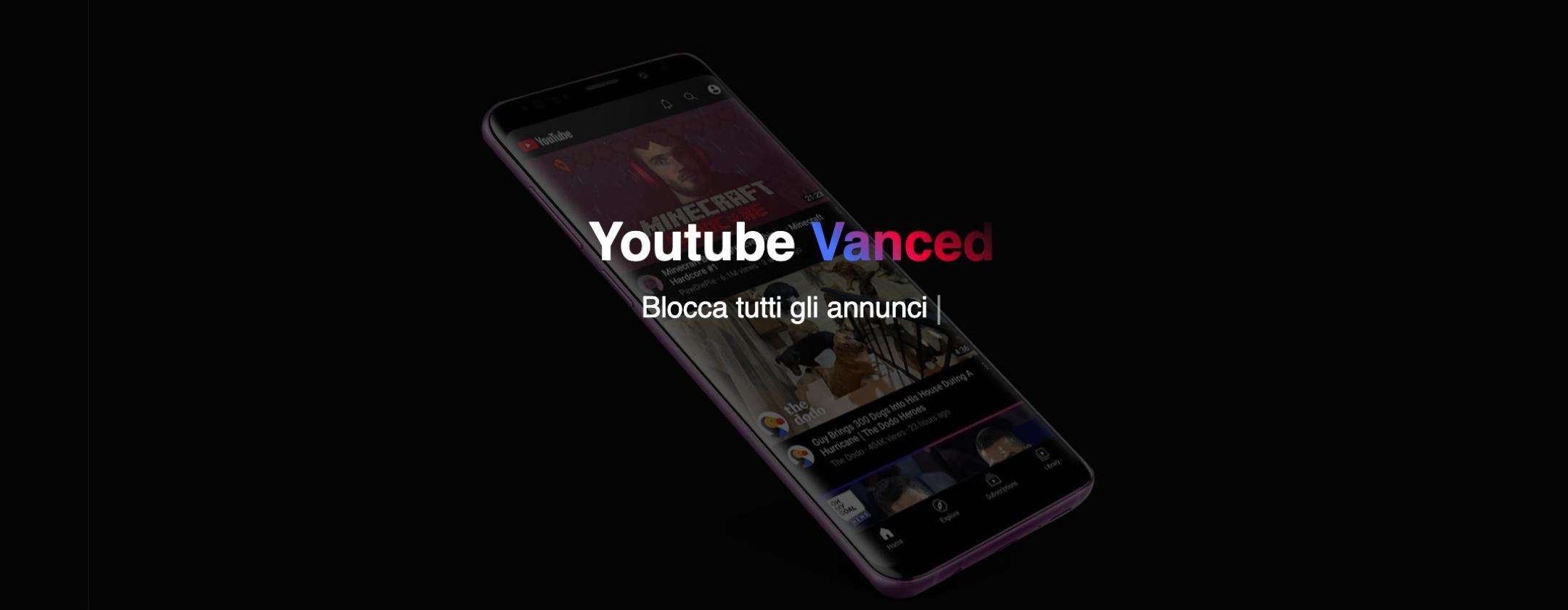 Google Play Protect segnala come dannosa YouTube Vanced Manager