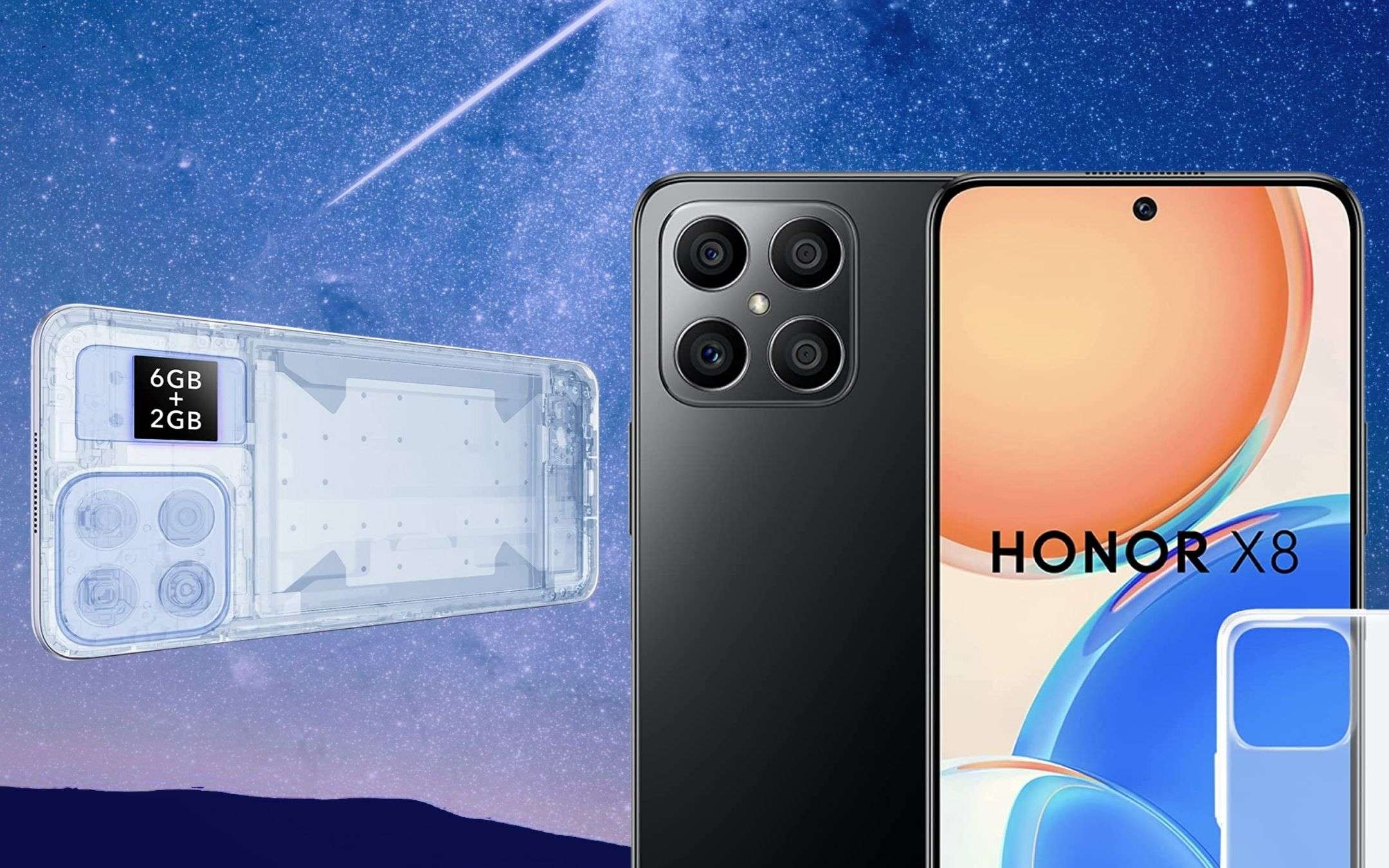 HONOR X8 è su Amazon: ottimo medio di gamma PREMIUM a 259€