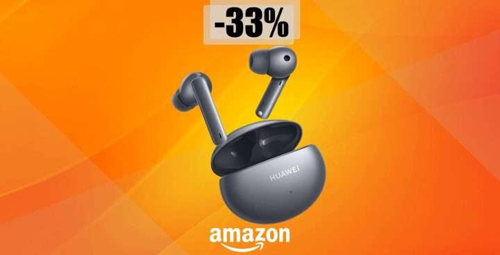 Auricolari Huawei con mega batteria e suono MOZZAFIATO (-29 euro)