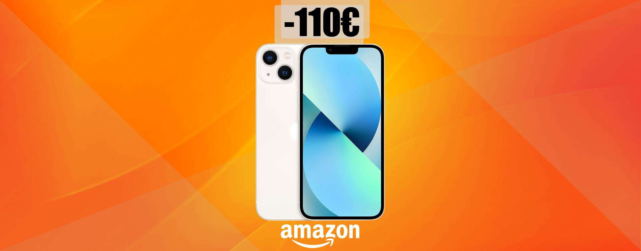 iPhone 13 ad un prezzo mai visto: OFFERTONA su Amazon (-110€)