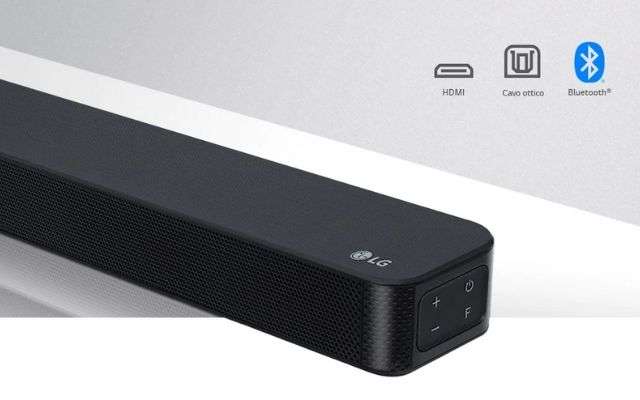 lg soundbar 300w offerta amazon