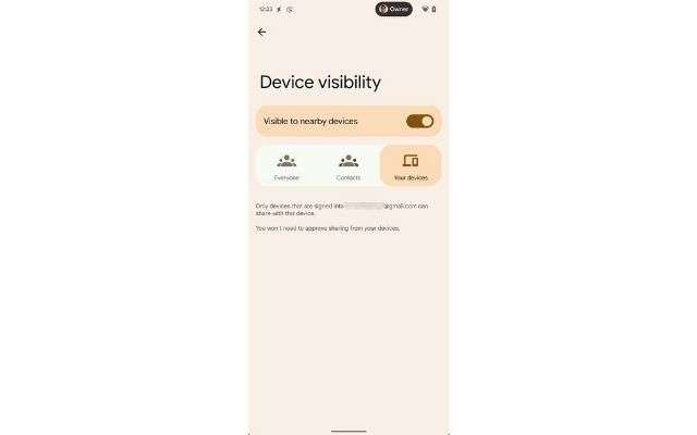 nearby share