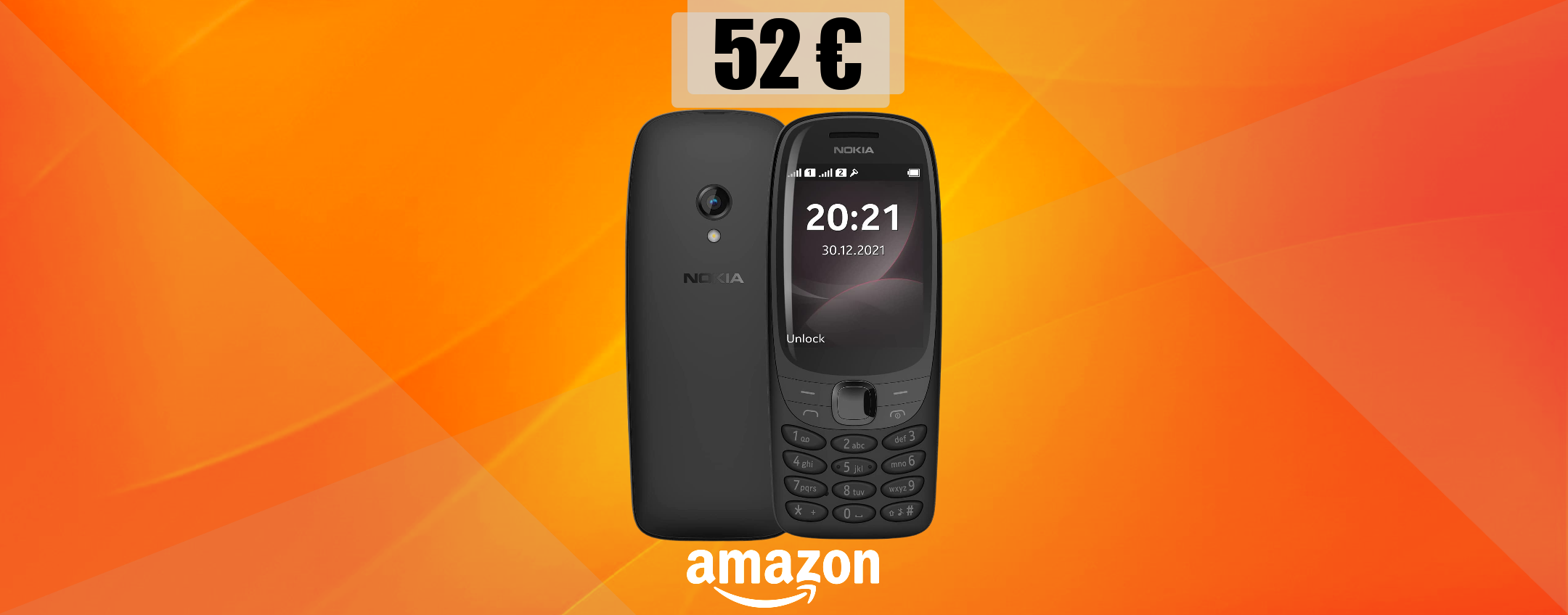 Nokia 6310: il cellulare IMMORTALE torna in sconto su Amazon (52€)