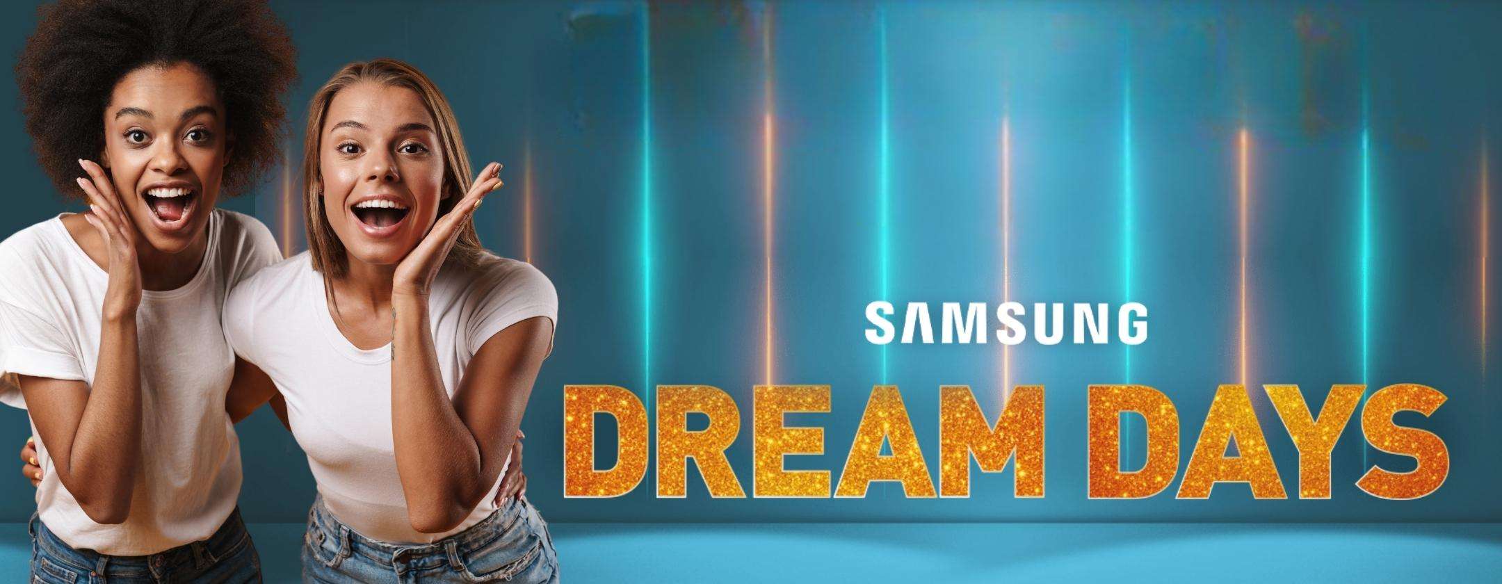 Samsung Dream Days: Unieuro regala tantissimi prodotti Samsung Dream Days: Unieuro regala tantissimi prodotti