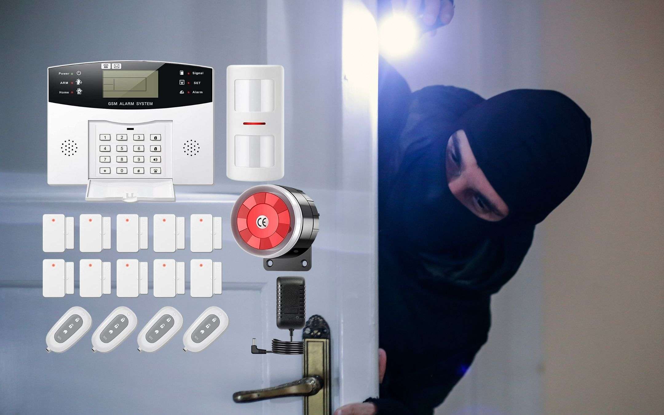 Sistema allarme 18 pezzi, scheda SIM e batteria: INATTACCABILE (91€) Sistema allarme 18 pezzi, scheda SIM e batteria: INATTACCABILE (91€)