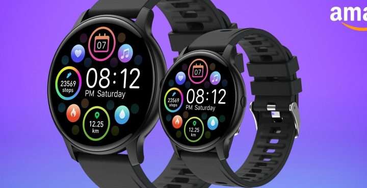 Sport, salute e social su questo smartwatch che Amazon sta SVENDENDO
