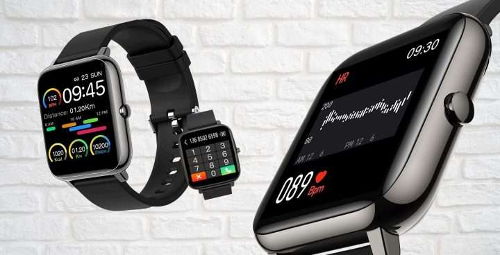 Smartwatch con saturimetro, pressione e telefonate dal polso a 24€