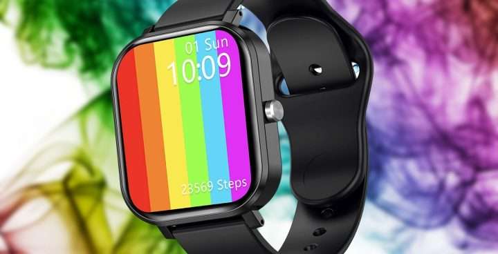 Bastano 16€ per questo smartwatch con display ENORME e chiamate
