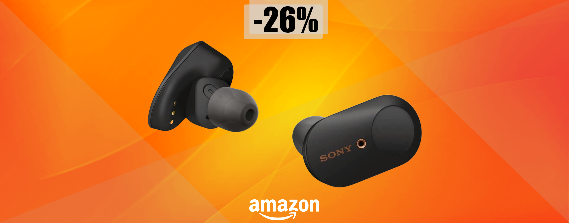 Auricolari Sony al MINIMO STORICO su Amazon: da non perdere (-34€) Auricolari Sony al MINIMO STORICO su Amazon: da non perdere (-34€)