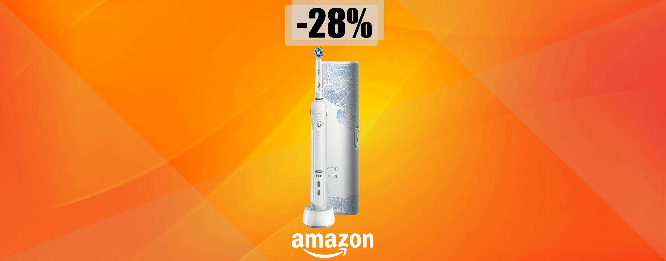 Spazzolino elettrico Oral-B in SUPER SCONTO: ancora poche unità (57€)