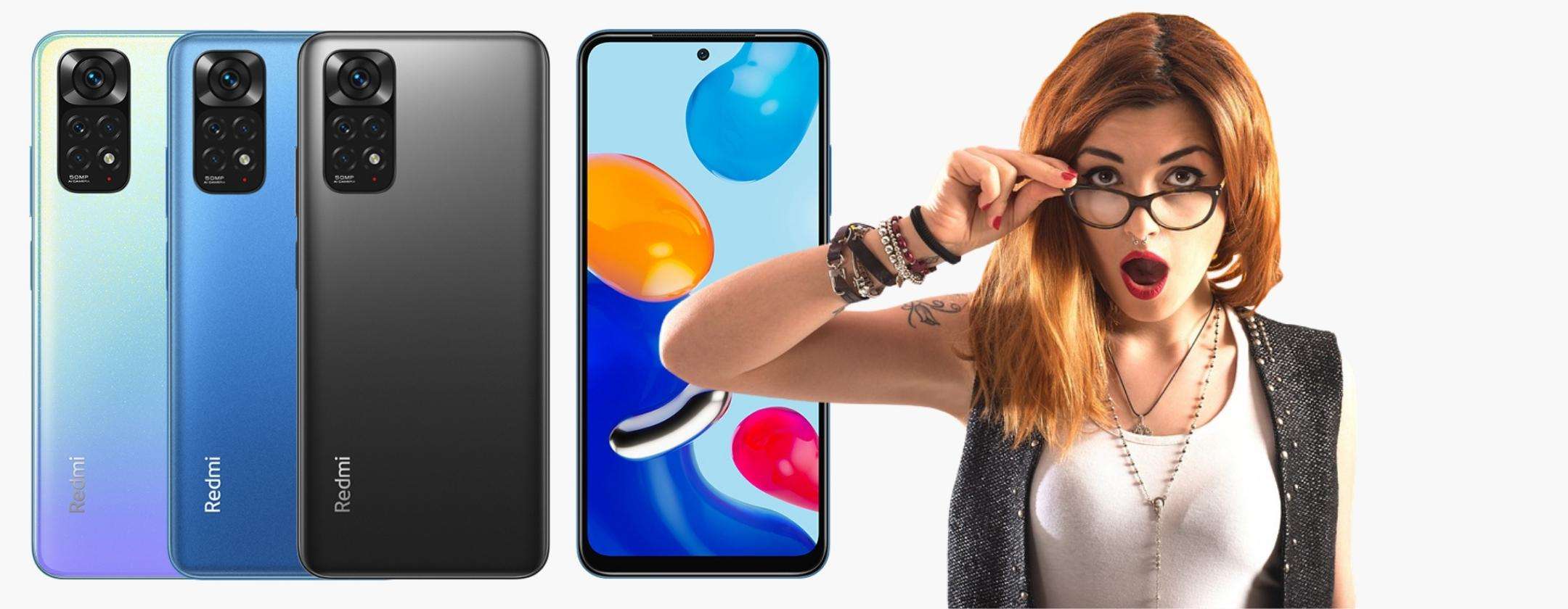 Xiaomi Redmi Note 11 ulteriormente scontato con il codice coupon di eBay