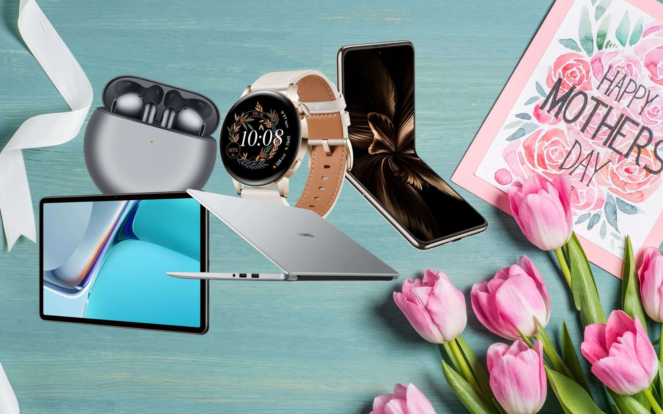 Festa della mamma: Huawei taglia i prezzi, sconti a tempo PAZZESCHI Festa della mamma: Huawei taglia i prezzi, sconti a tempo PAZZESCHI